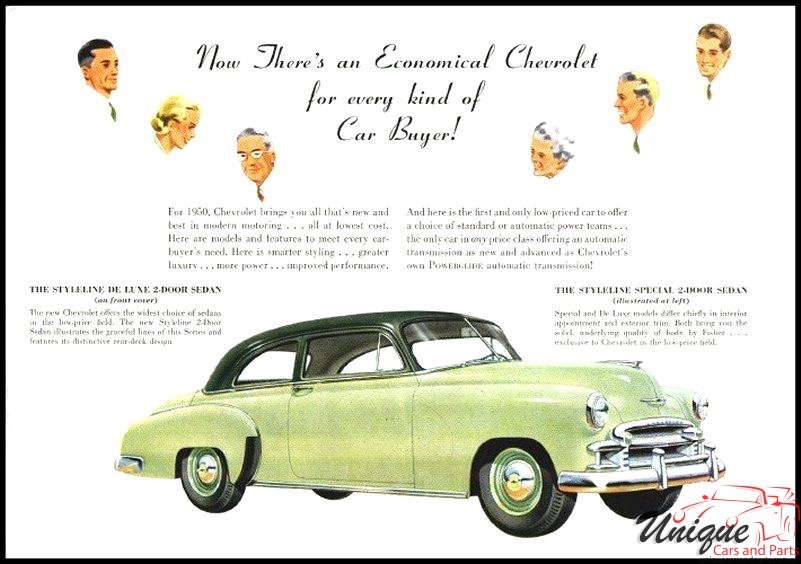 1950 Chevrolet Brochure Page 6